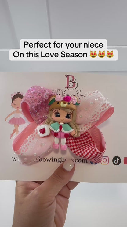 Sweetheart Fairy Bear Bow