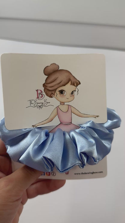 Olympus Blue Scrunchie