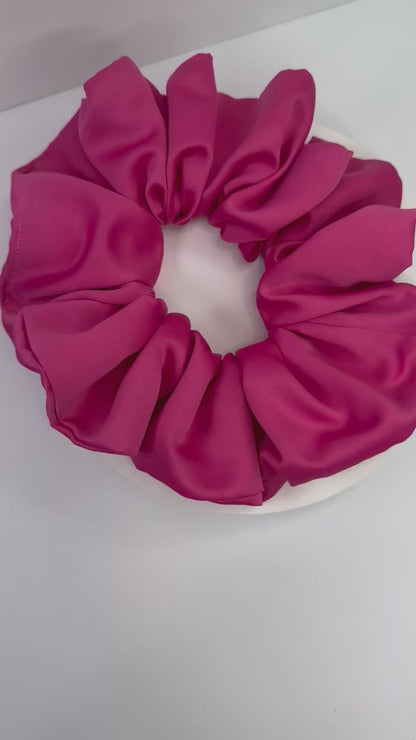 Hot Pink Scrunchie