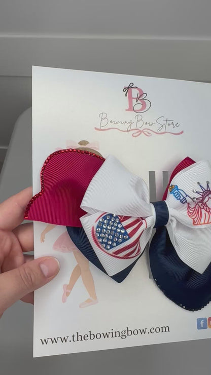 American Liberty Hair Bow