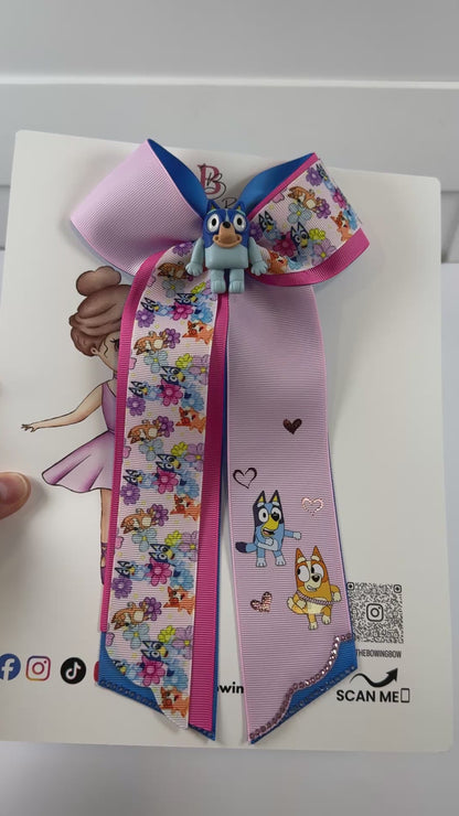 Pink Loving Friends Hair Bow