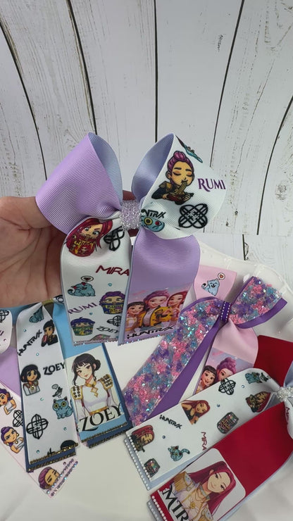 Lavender Hunters Trio Bow