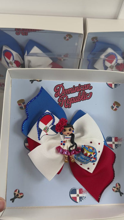 Dominican Republic Gift Set with Clay Doll