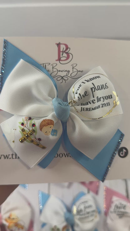 Christian Inspirational Hair Bow