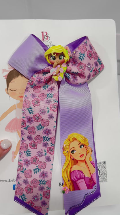 Braided Blonde Princess Hair Bow