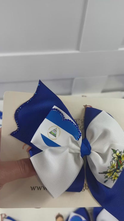 Nicaragua Hair Bow