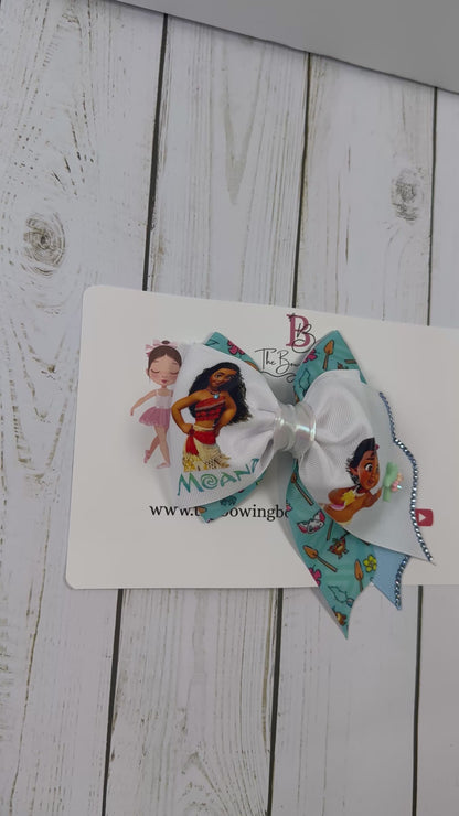 Hawaiian Princess Hair Bow